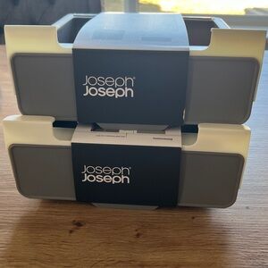 NWT Joseph Joseph Cupboardstore Under-Shelf Drawer bundle tool free installation